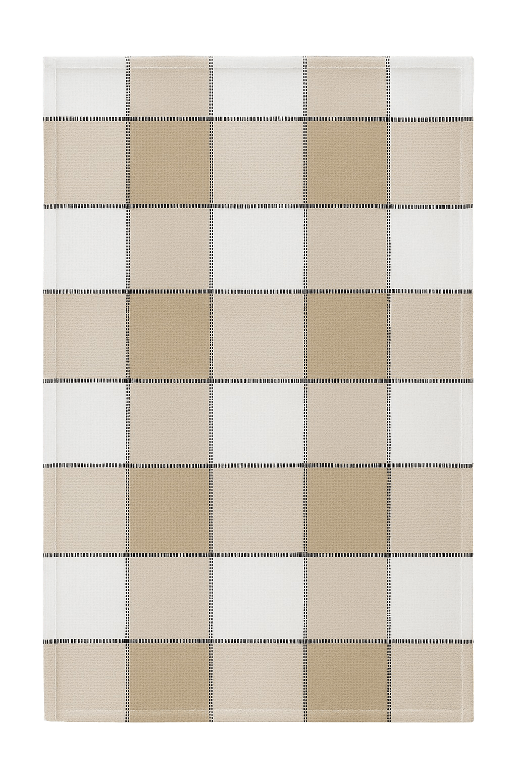 Sahara Grid Reverse Terry Towel - Kapah