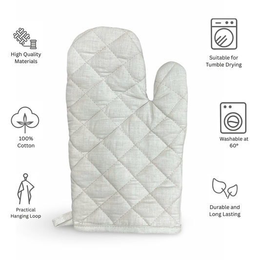 Nordic Noel Glove – Holiday Oven Mitt - Kapah